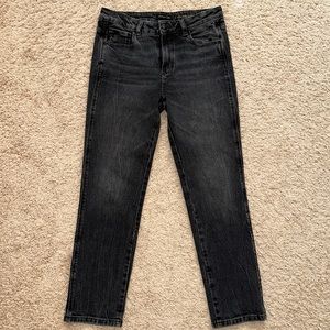 Massimo Dutti mid-rise slim cropped jeans
